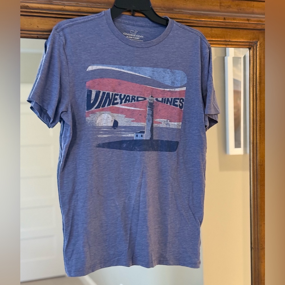 Vineyard Vines Blue Graphic T-Shirt for Men
